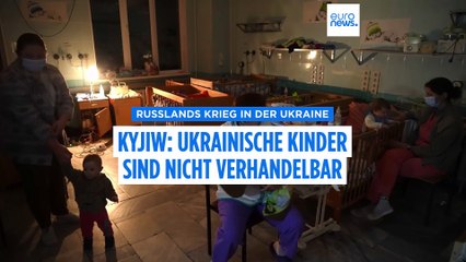Aus der Ukraine verschleppte Kinder: Rückkehr unverhandelbar