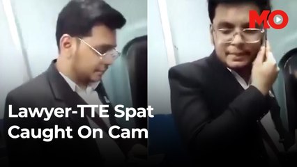 Train argument over ticket turns viral