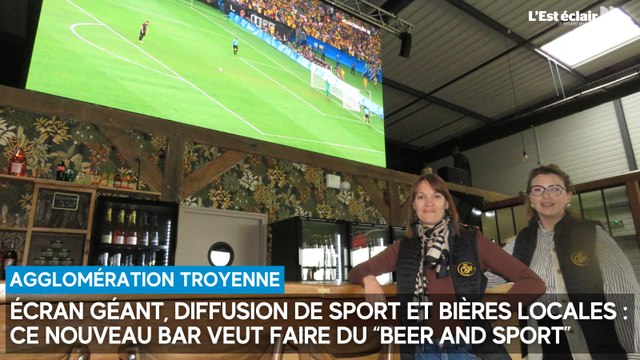 Écran géant, diffusion de sport et bières locales : ce nouveau bar veut faire du “Beer and Sport”