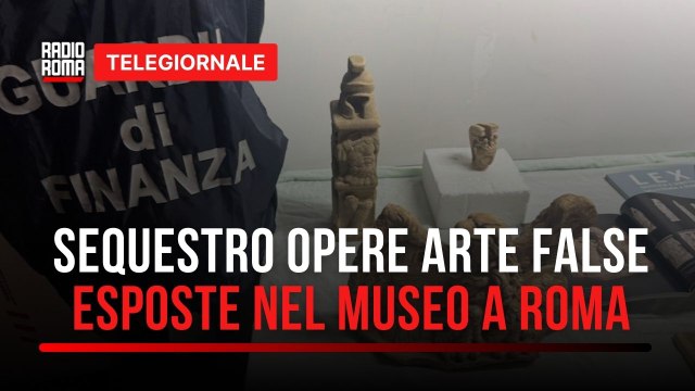 Roma, sequestrate opere d'arte false: erano state esposte al museo dell'Ara Pacis