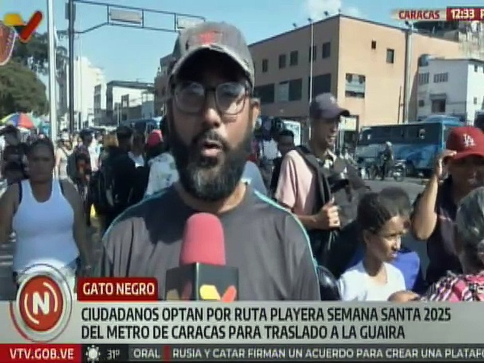 Metro de Caracas activa ruta playera para el disfrute del asueto de Semana Santa