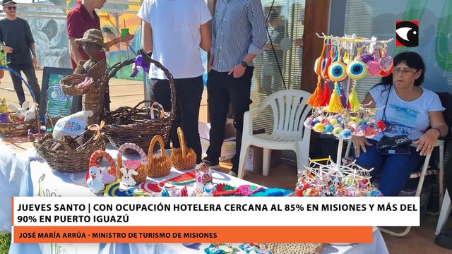 Jueves Santo Con ocupación hotelera cercana al 85% en Misiones y más del 90% en Puerto Iguazú