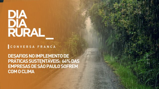 Desafios no implemento de práticas sustentáveis: 64% das empresas de São Paulo sofrem com o clima