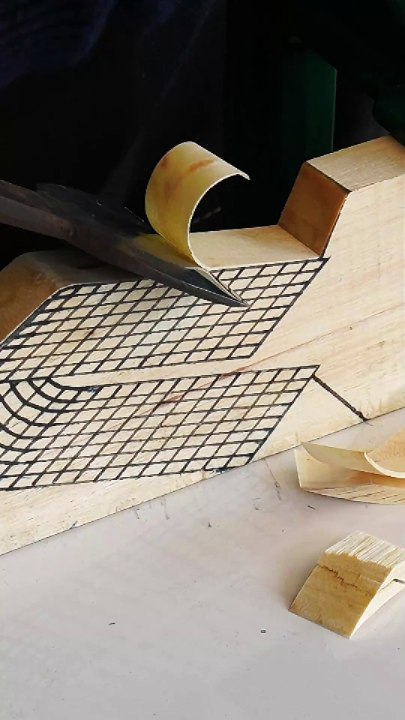 😱 So Satisfying Wood Carving