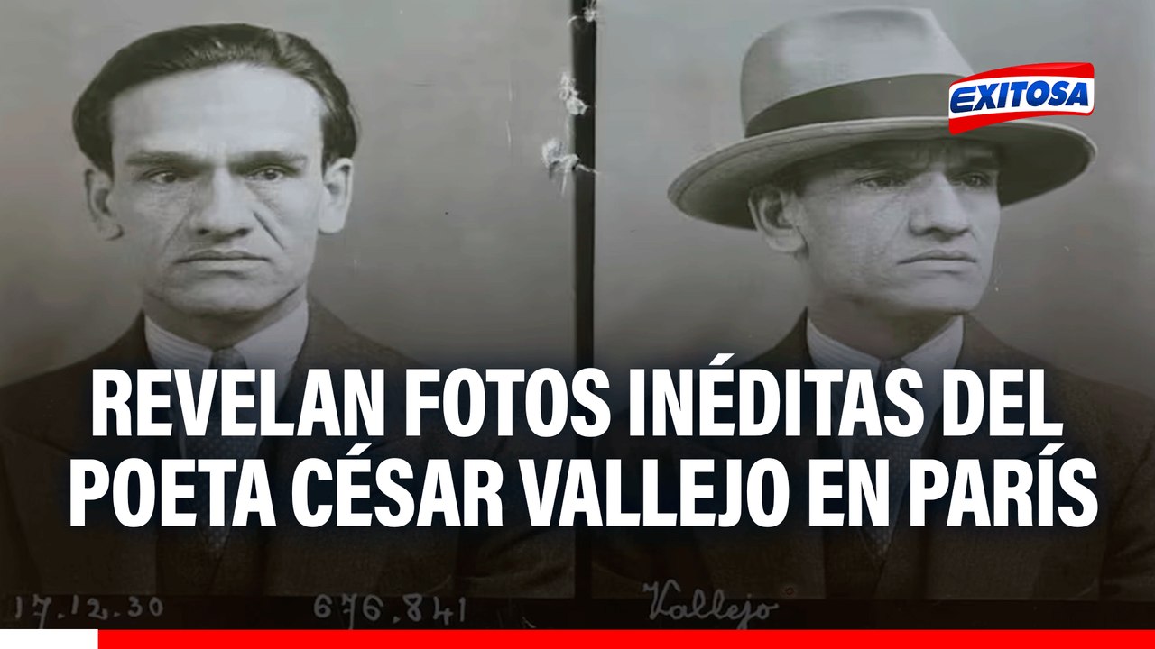 César Vallejo: Revelan fotos inéditas del poeta peruano después de casi 100 años