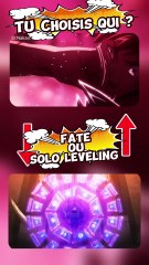 FATE vs SOLO LEVELING: Duel des deux anime du moment