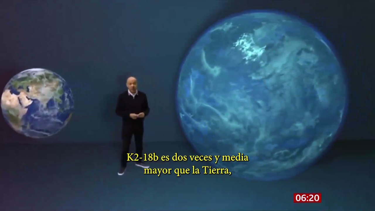 Detectaron señales de moléculas similares a las de la Tierra en el planeta K2-18b