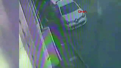 Arkasına bile bakmadan böyle kaçtı