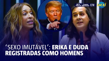 Duda Salabert e Hilton têm gênero alterado pela embaixada dos EUA