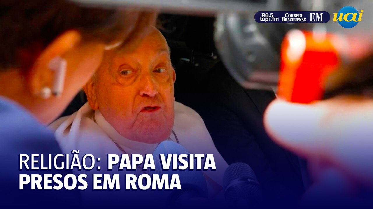 Papa Francisco visita prisão em Roma mesmo em recuperação