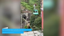 Teleférico se desploma tras ruptura de cable en Nápoles