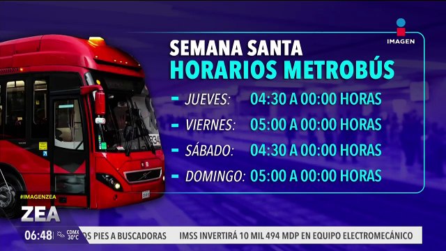Semana Santa 2025: Todos los horarios especiales del transporte en la CDMX