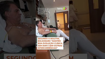 Bolsonaro tem melhora em exames e segue sem previsão de alta, diz boletim médico #shorts