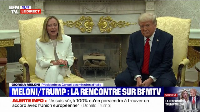 Giorgia Meloni, Première ministre italienne: L'objectif pour moi est de rendre sa grandeur à l'Occident