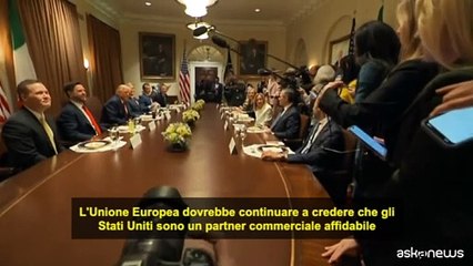 Meloni: gli Usa partner ancora affidabile. Trump: lei crede in me