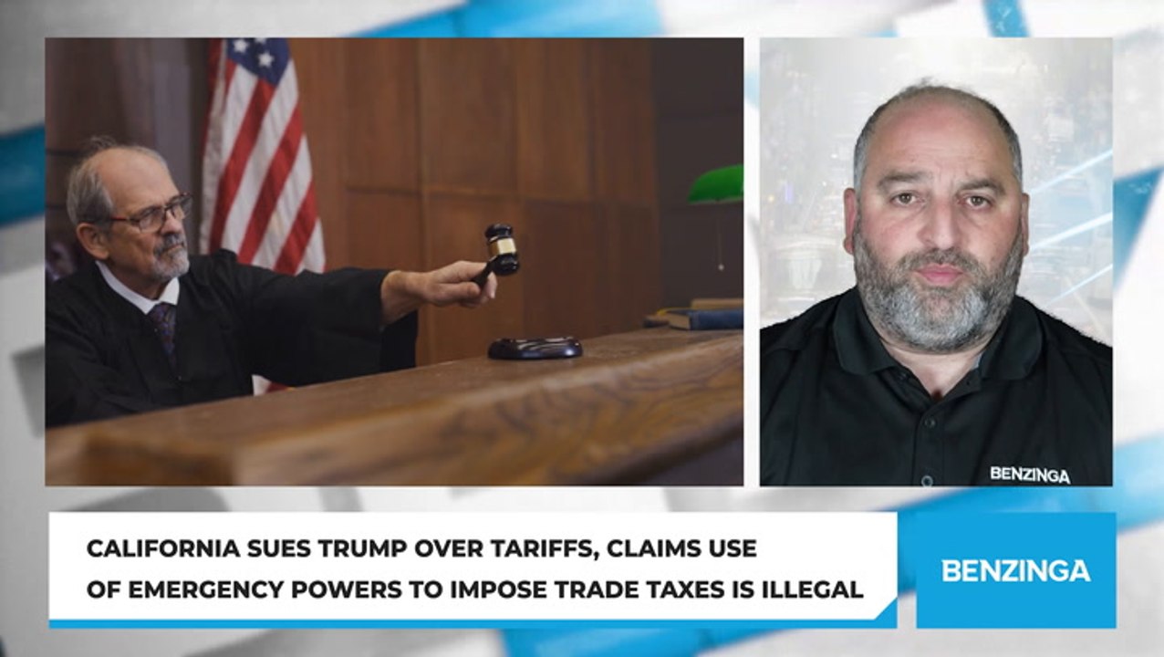 California Sues Trump Over Tariffs, Claims Use Of Emergency Powers To Impose Trade Taxes Is Illegal
