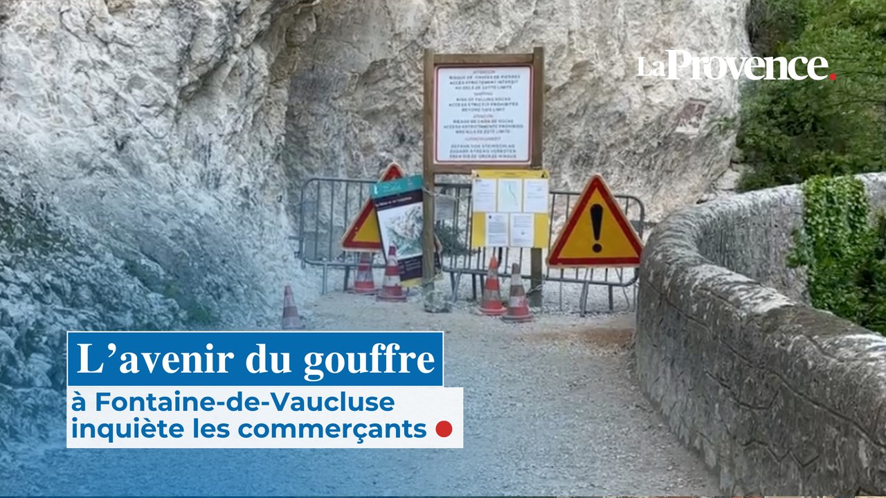 Avenir du gouffre à Fontaine-de-Vaucluse : une fermeture qui inquiète les commerçants