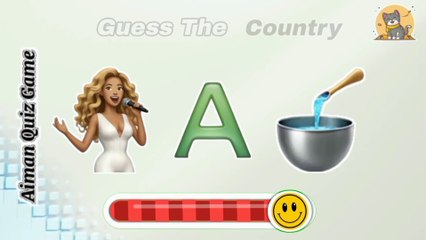 Guess The Country By Emoji Episode 001 | Country Edition 🇧🇷🇨🇦🇵🇰🇺🇸 | Emoji Quiz 2025