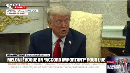 Donald Trump: "L'Europe a beaucoup de problèmes, principalement à cause de l'immigration"