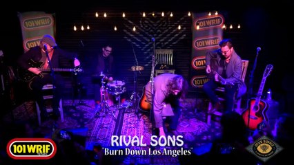 Riff Session Acoustic Performance by Rival Sons "Burn Down Los Angeles"