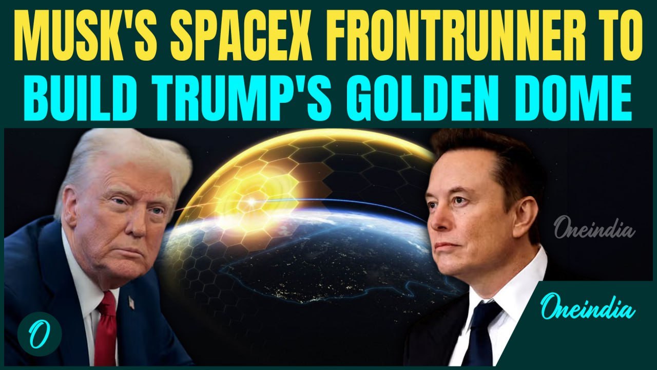 Trump’s New Iron Dome? Musk's SpaceX to Lead Mega-Missile Defense Project | 1000 Satellites Plan Out