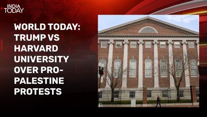 World Today: Trump moves to cancel Harvard's grants; JD Vance to visit India; more