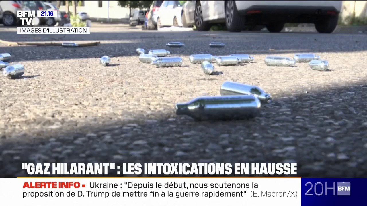 "Gaz hilarant": les intoxications au protoxyde d'azote en "hausse continue"