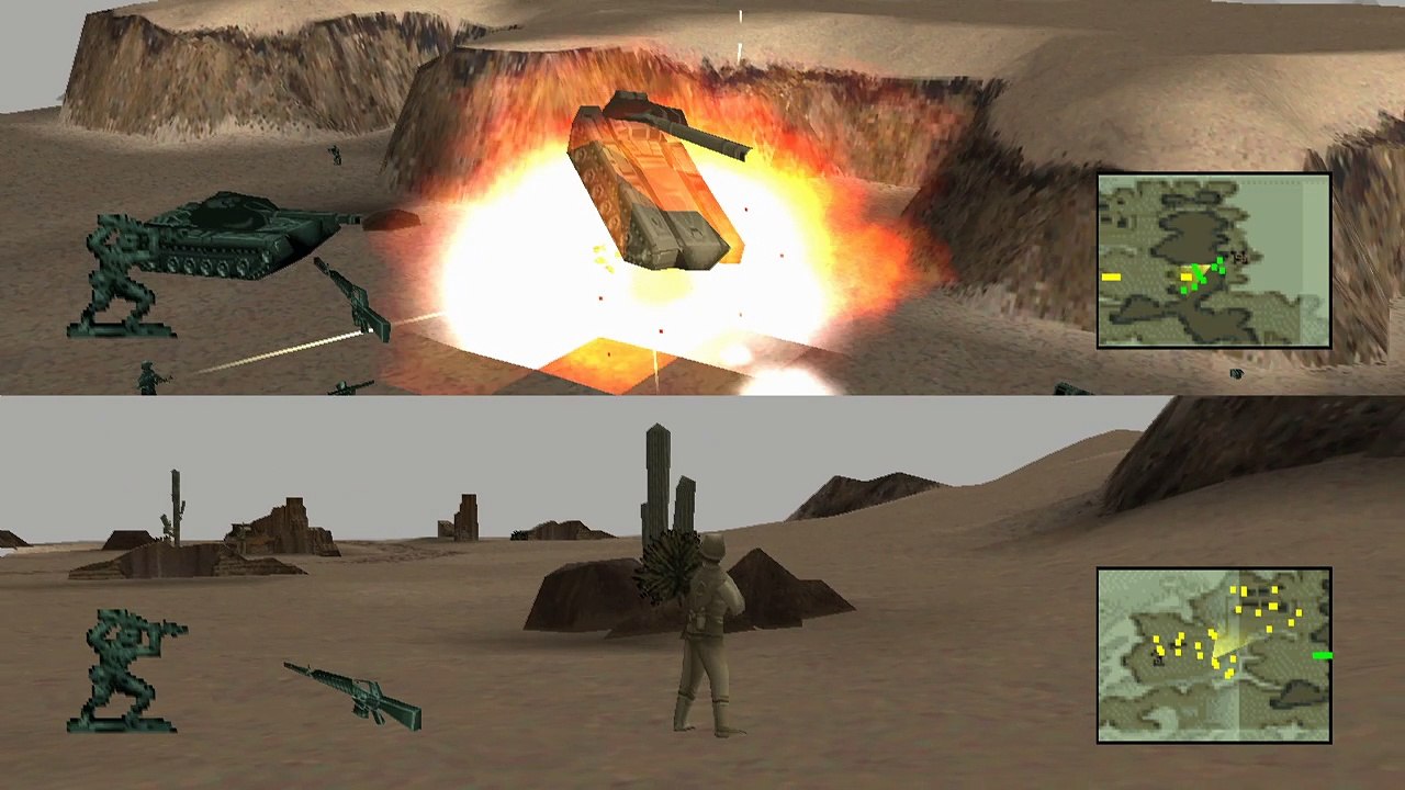 Army Men 3D - Multiplayer Campaign 1 - "Depot Run": Green vs. Tan!!!