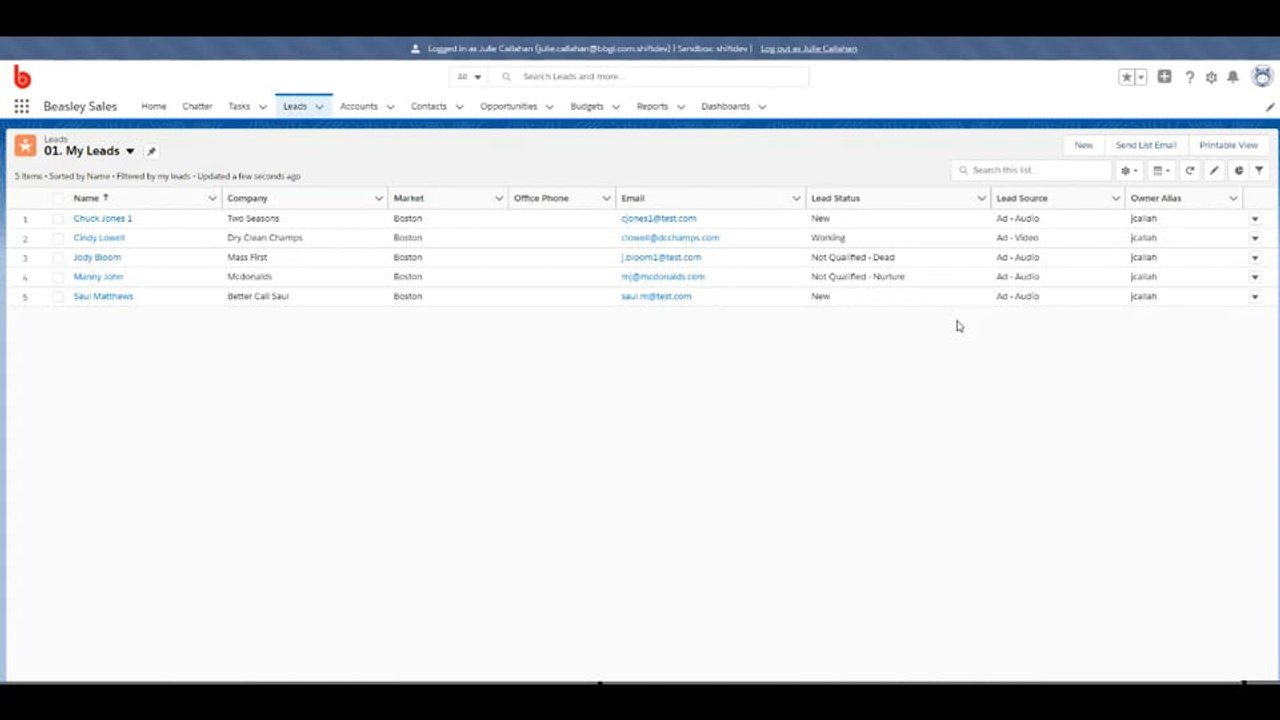 List Views