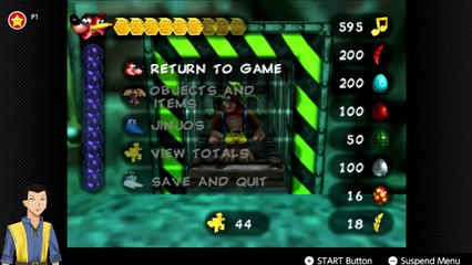 Banjo Tooie day 12 Inside the building where do I bring my resume again?