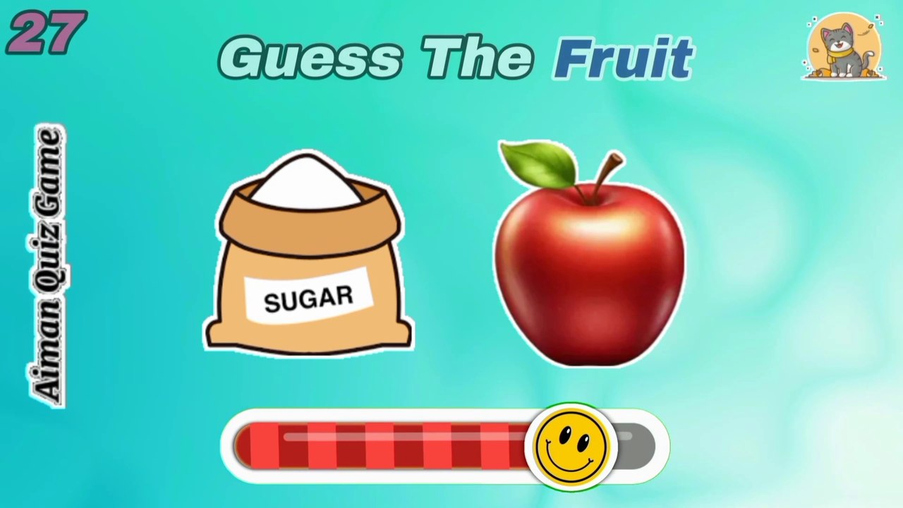 Guess The Fruit By Emoji | Fruit Edition 🍇 🍊 🥭 🍓| Emoji Quiz 2025