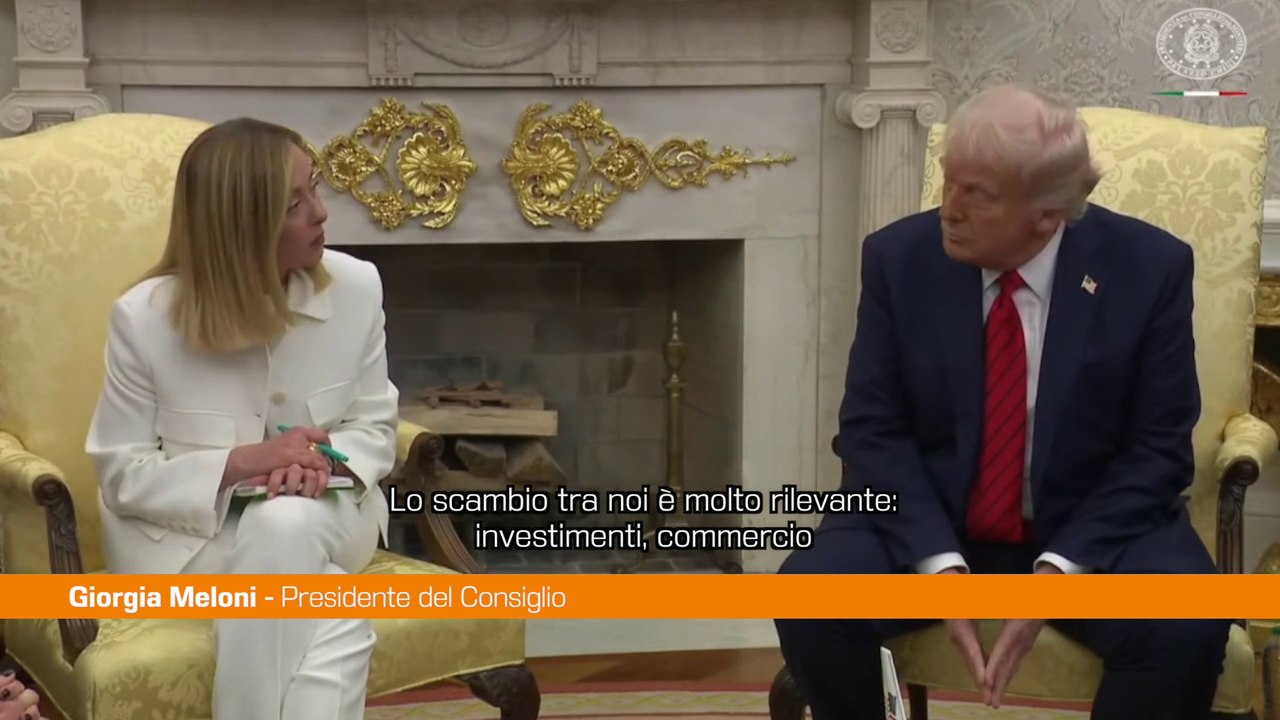 Meloni a Trump "Possiamo rendere di nuovo grande l'Occidente"
