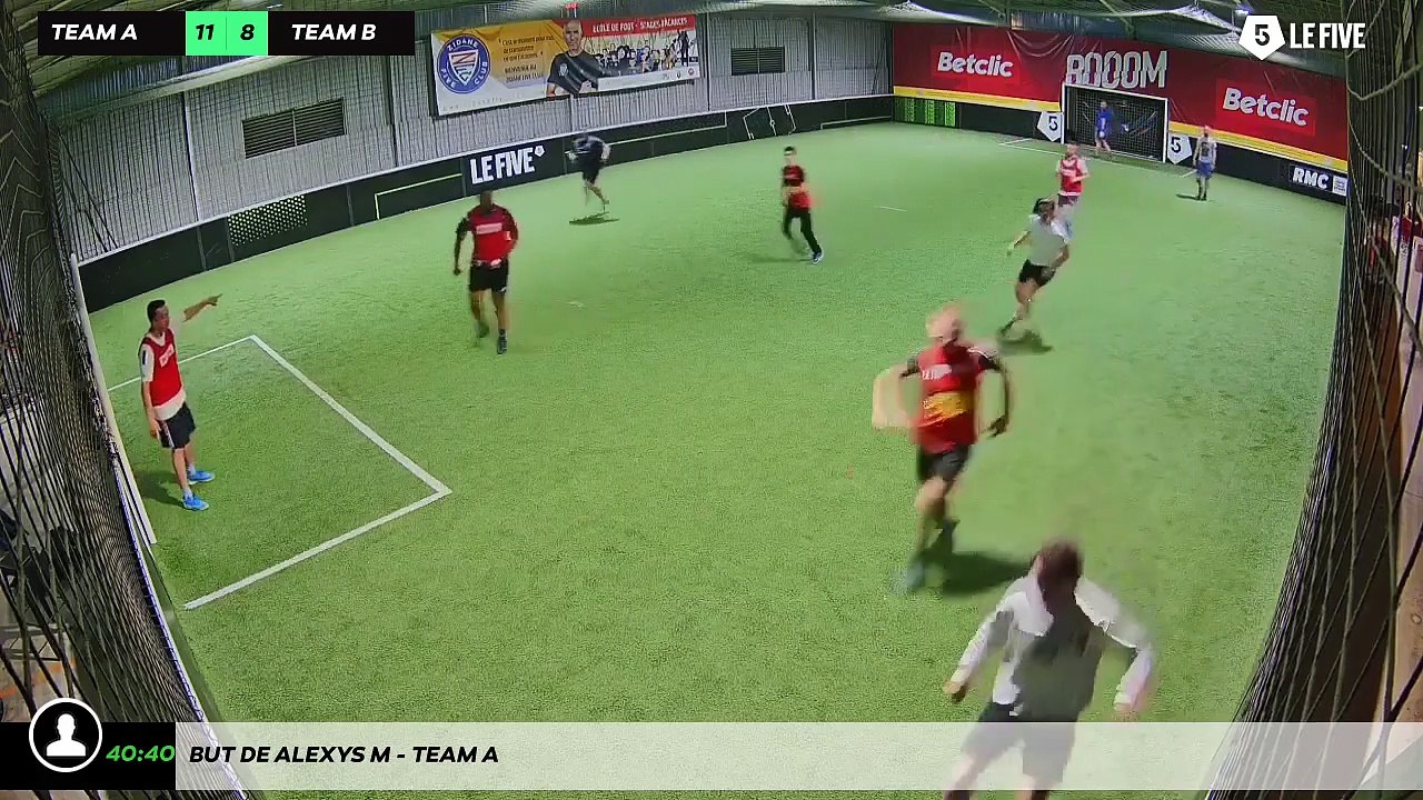 But de Alexys M - Team A