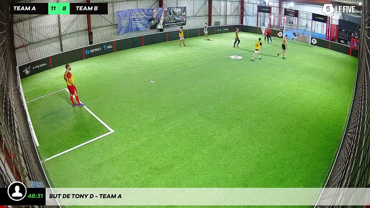 But de Tony D - Team A