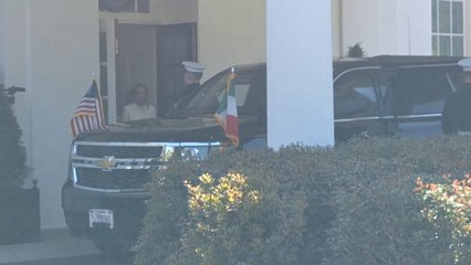 Meloni lascia la Casa Bianca dopo l'incontro con Trump