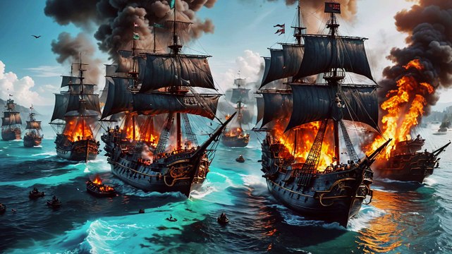 Under Black Sails pirate Music Video