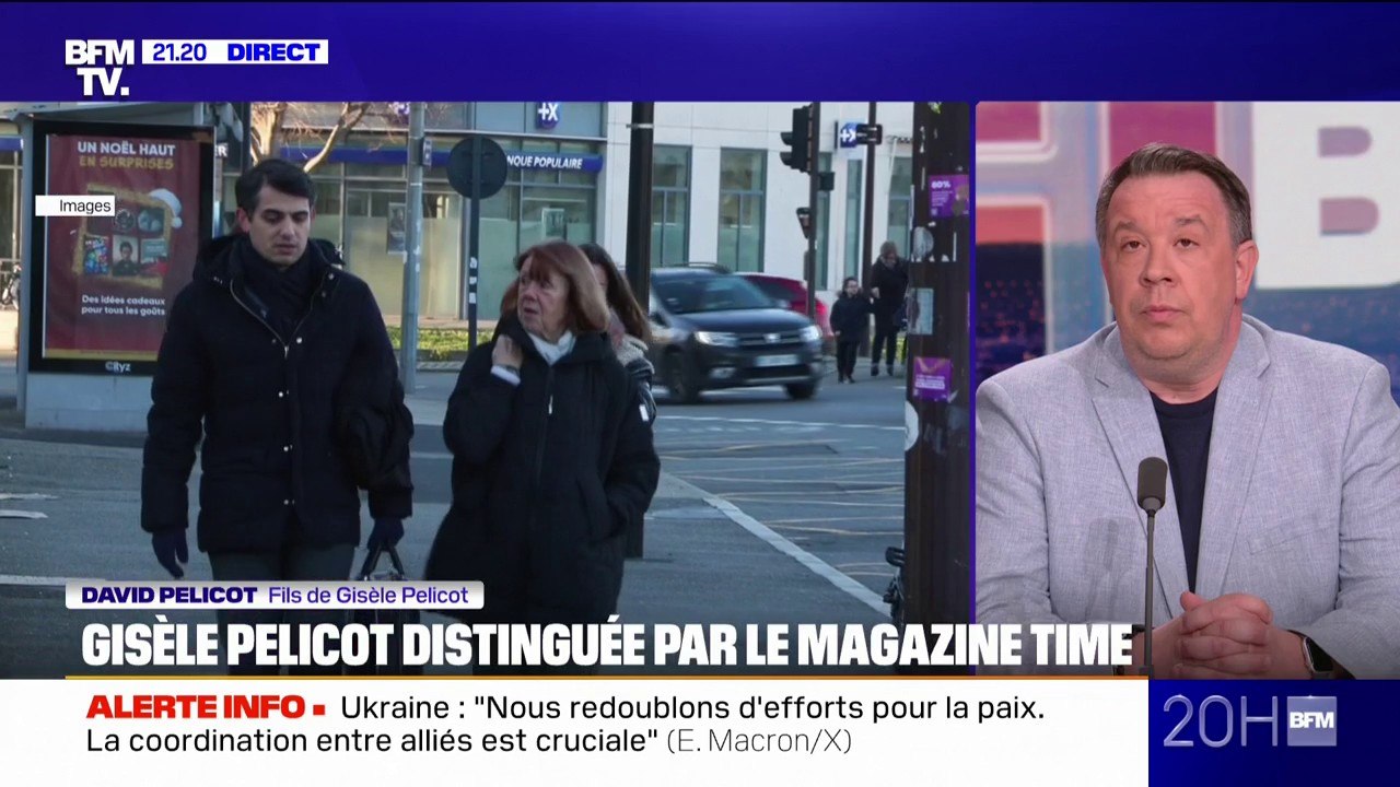 Gisèle Pelicot parmi les "100 personnes les plus influentes" du Time: "Notre pays peut être fier", affirme le fils de Gisèle Pelicot, David Pelicot