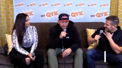 Chase Rice Backstage At Guitar Pull