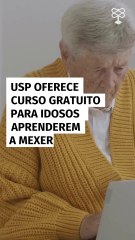 USP oferece curso gratuito para idosos aprenderem a mexer no computador