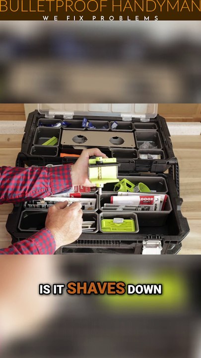 DIY Door Fix_ Shave Down Sticking Doors with This Genius Tool!
