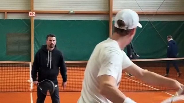 Tennis - ATP - Suspendu, Jannik Sinner a repris l'entraînement dans le sud de la France