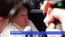 El papa visita una prisión de Roma por el Jueves Santo