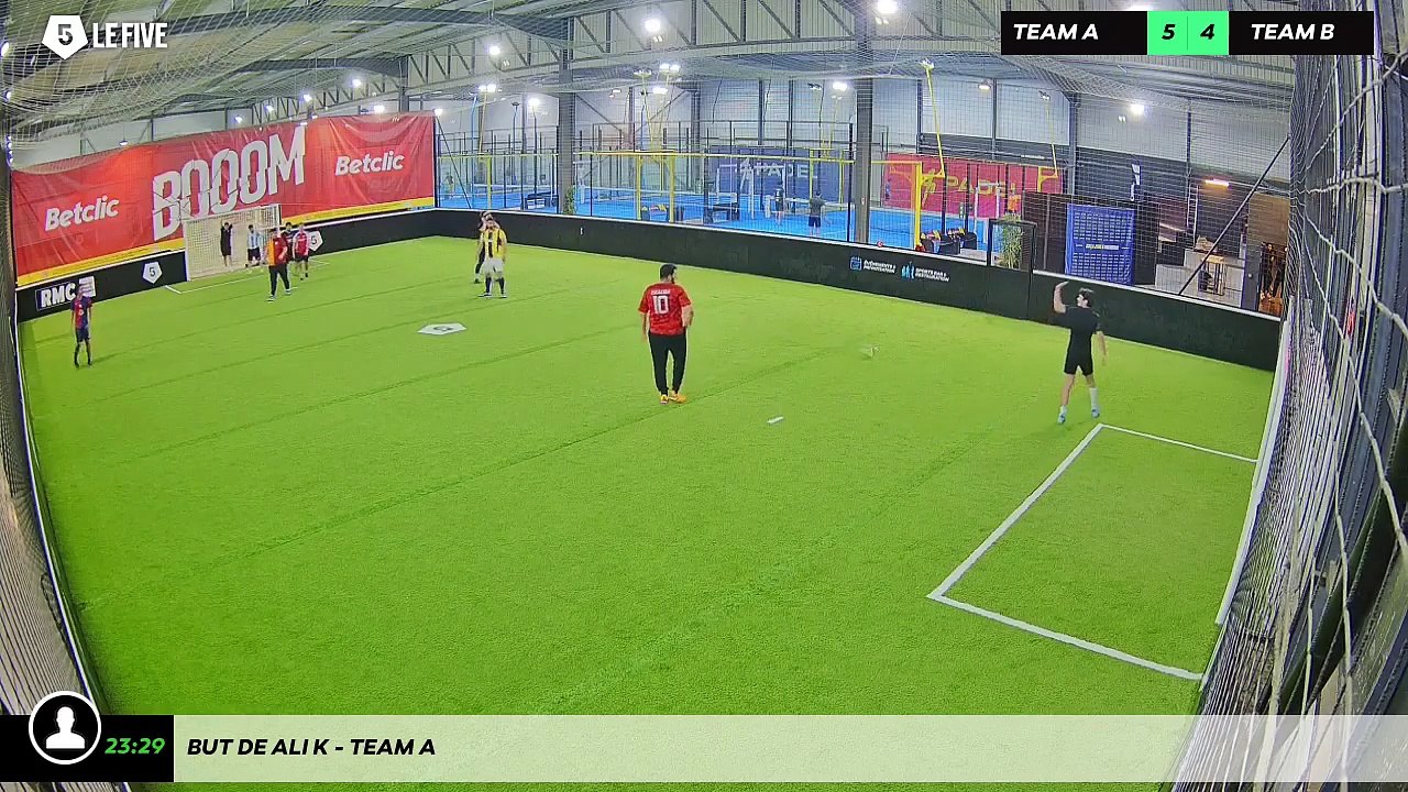 But de Ali K - Team A