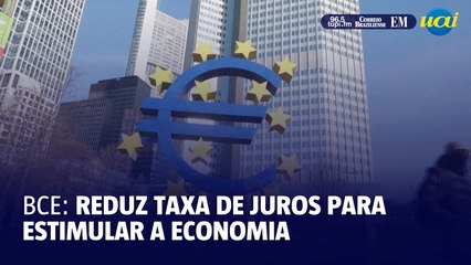 BCE reduz taxa de juros para estimular economia