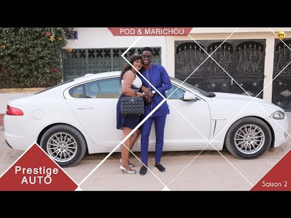 Pod et Marichou - Les acteurs au volant des voitures de PRESTIGE AUTO