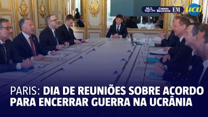 Dia de reuniões em Paris sobre acordo para fim da guerra na Ucrânia