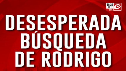 Desesperada búsqueda de Rodrigo: salió de su casa, se tomó el colectivo y desapareció