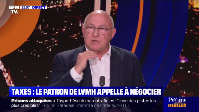 Michel Sapin, ancien ministre de l’Économie: Si Bernard Arnault veut faire du made in France (...) en le fabriquant aux États-Unis, il y a un moment donné où ça va lui retomber sur le nez