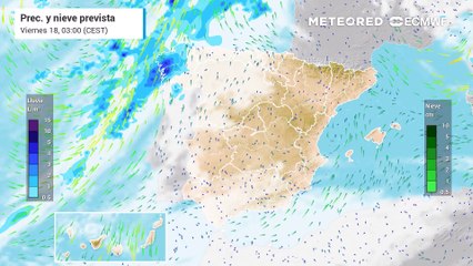 Una borrasca traerá lluvias en Castilla-La Mancha en la recta final de la Semana Santa