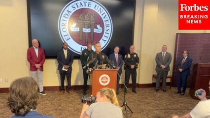 Officials Hold A Press Briefing Following A Shooting At Florida State University